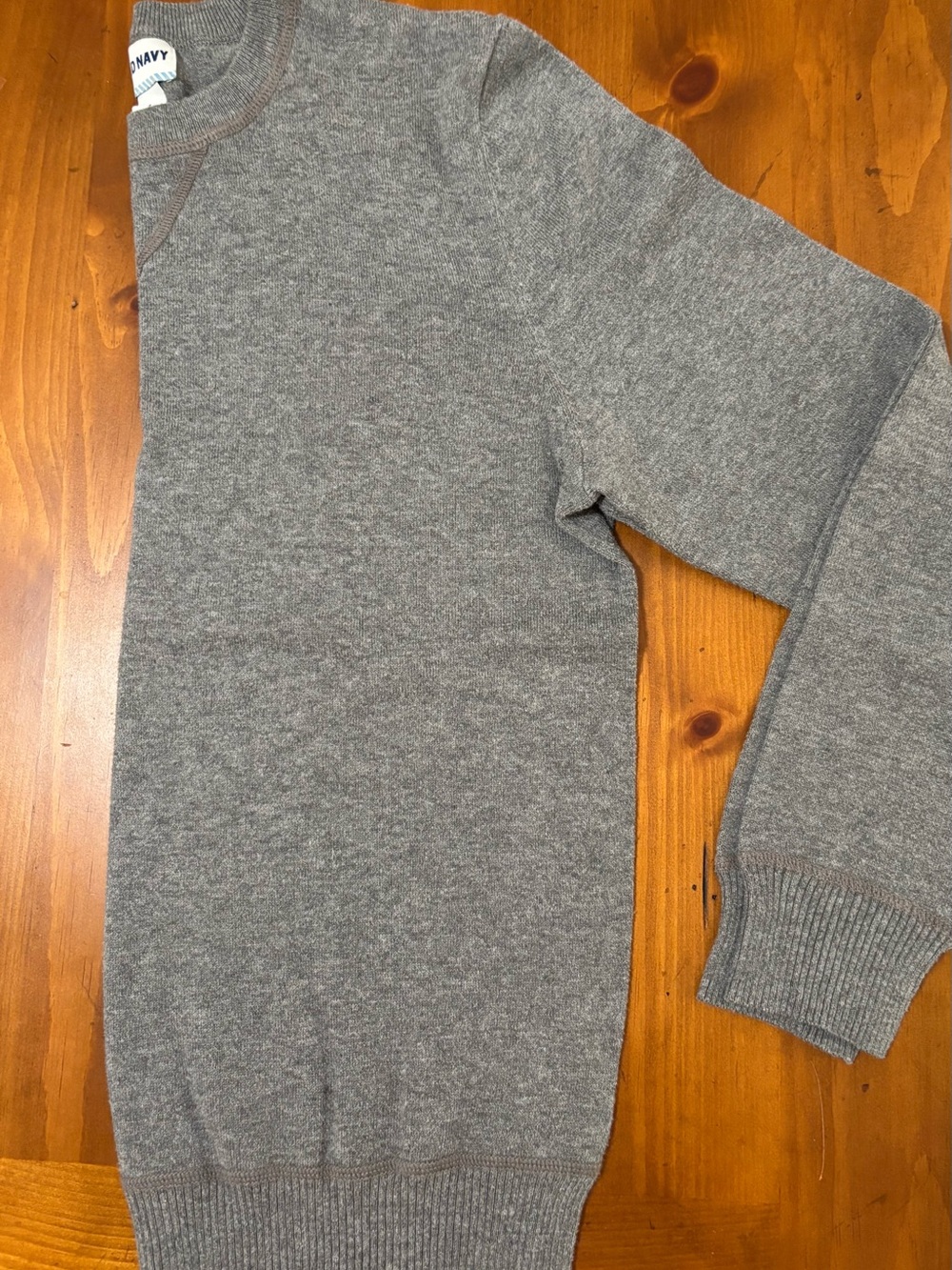 Old Navy Men's Heather Gray Crewneck Sweater
